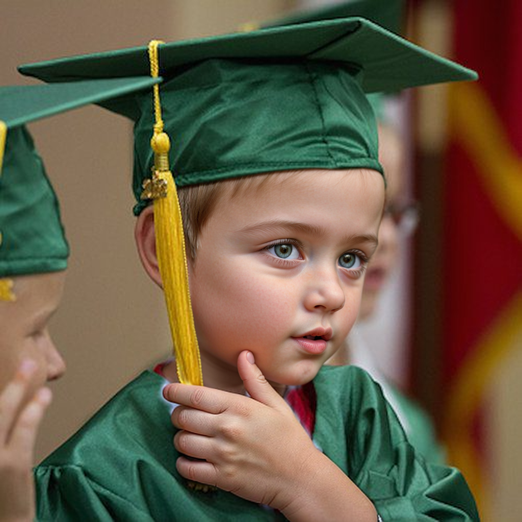 New Trend: Kindergarten Graduation Caps and Tassels