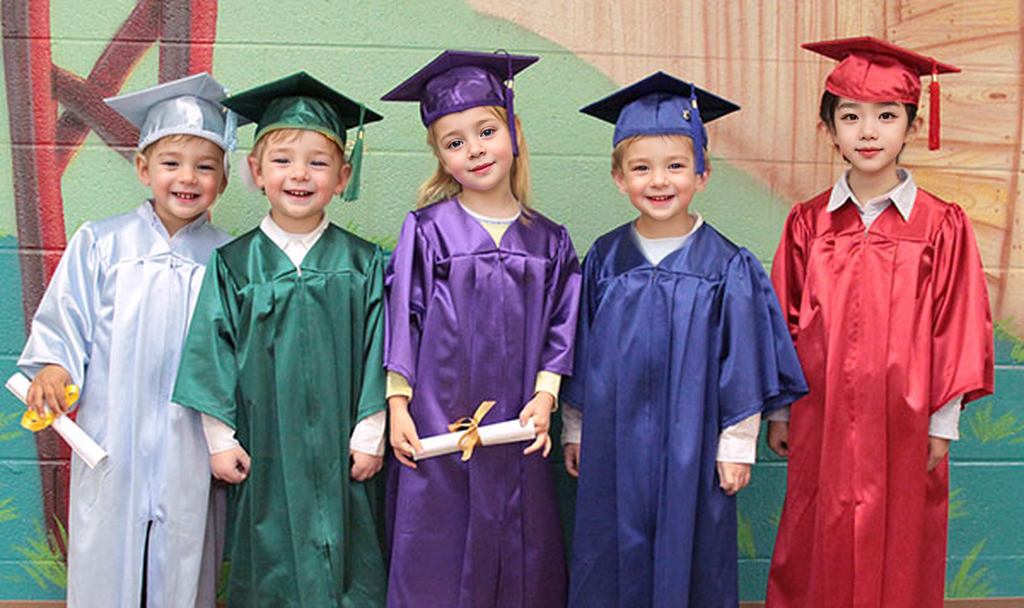 Creative And Memorable Ways To Personalize Kindergarten White Cap And Gown