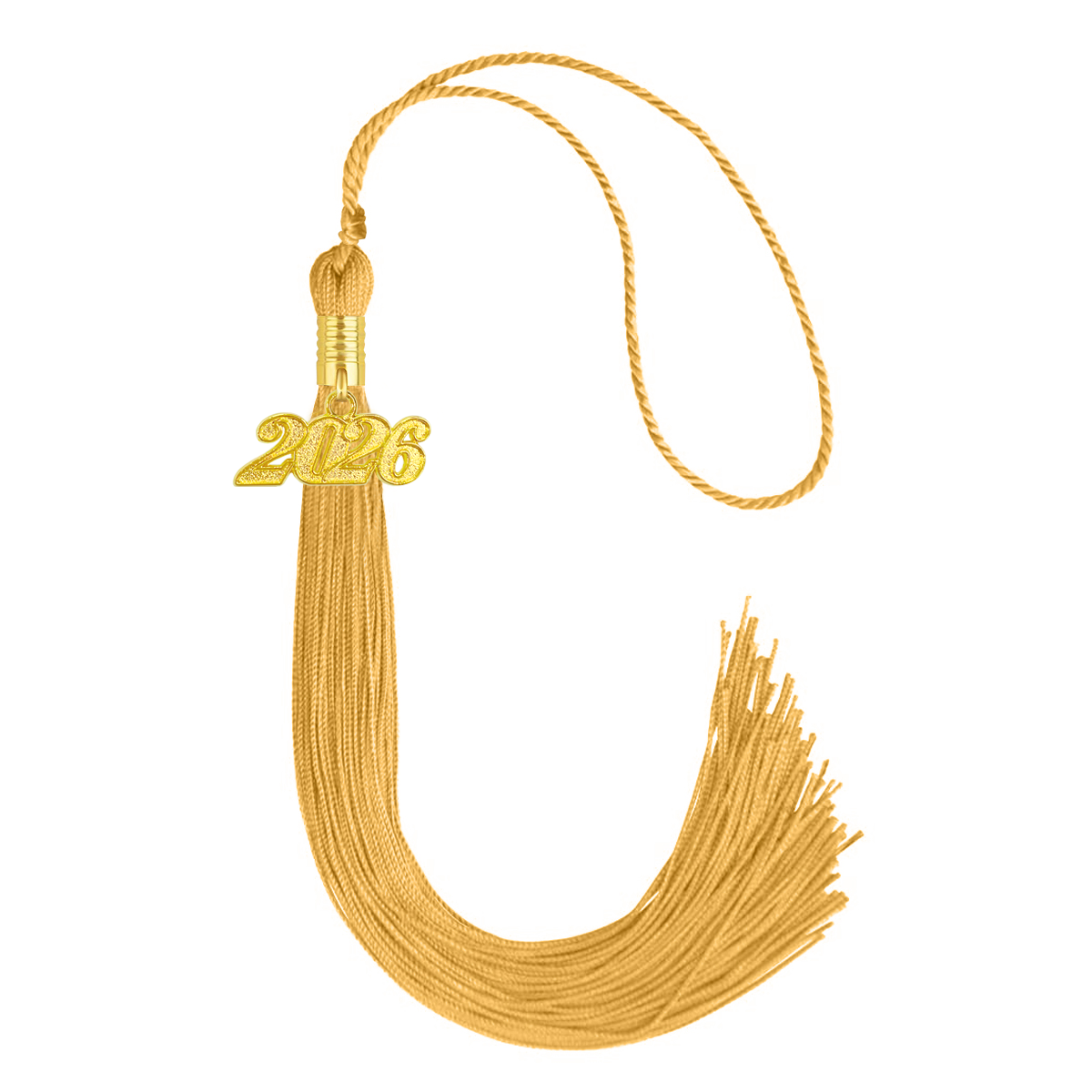 Graduation Tassel Charm 2025 2026 Single Color-CA graduation