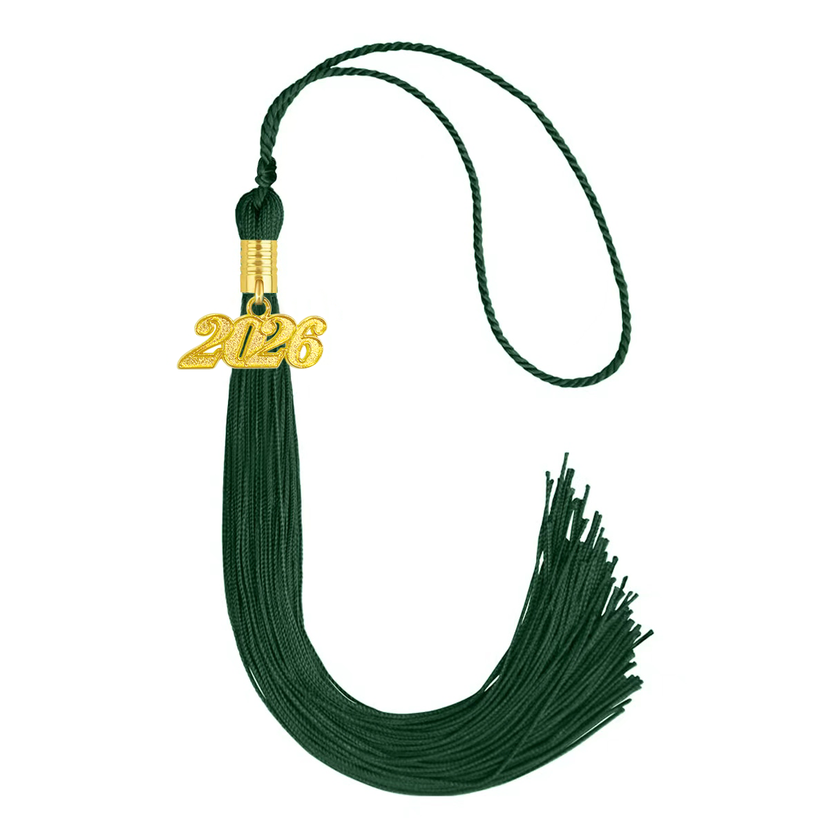 Graduation Tassel Charm 2025 2026 Single Color-CA graduation