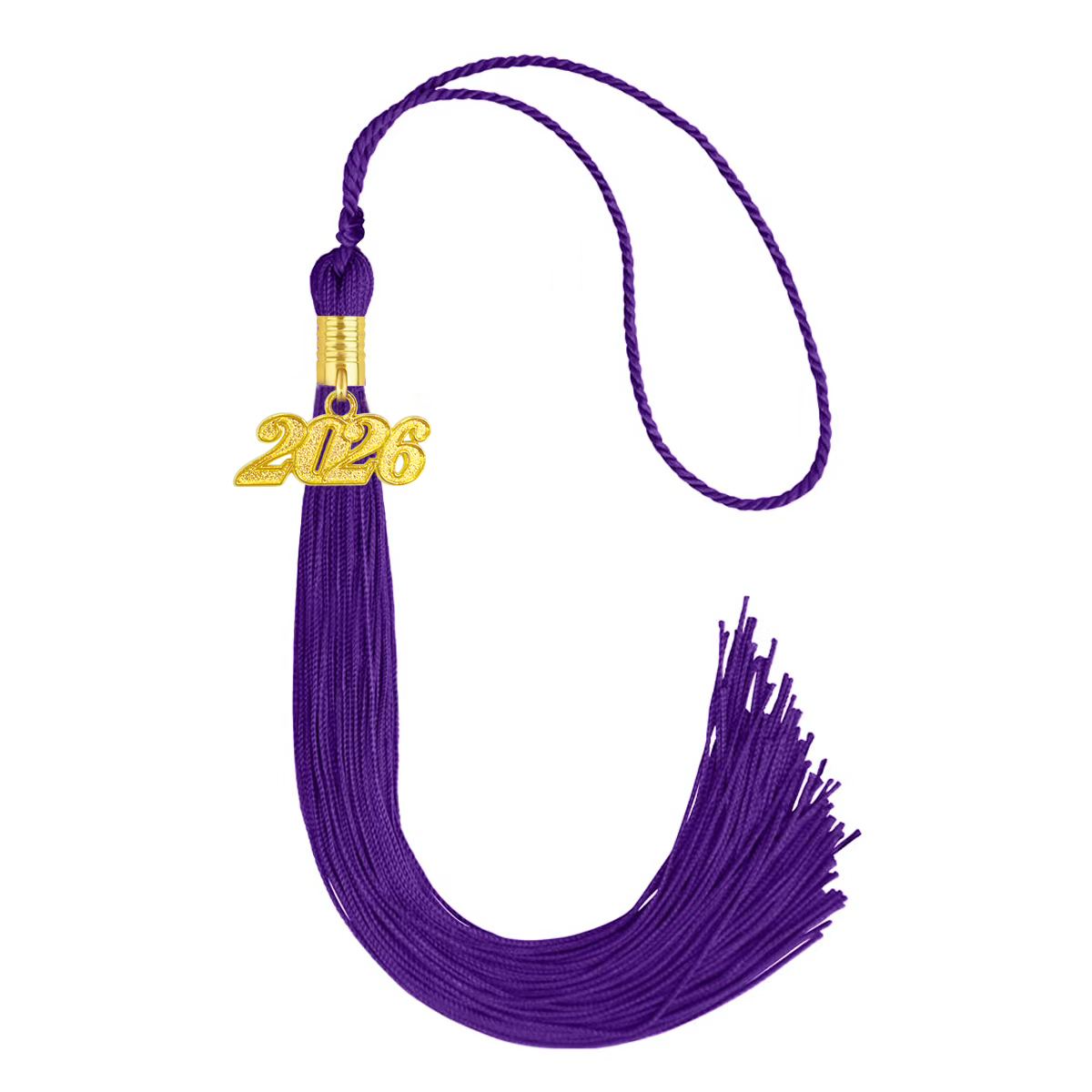 Graduation Tassel Charm 2025 2026 Single Color-CA graduation