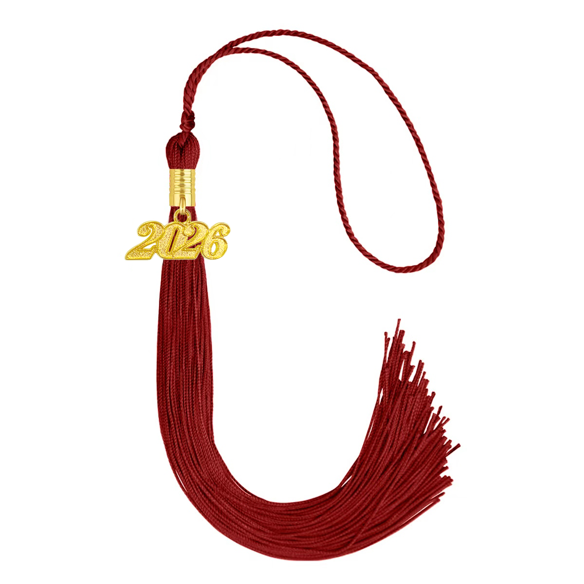Graduation Tassel Charm 2025 2026 Single Color-CA graduation