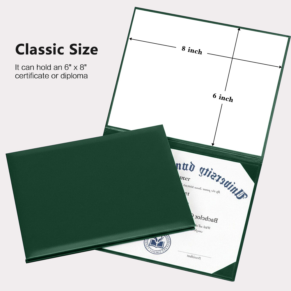 Diploma Cover for Certificate or Documents 6" x 8" (Tent Style)