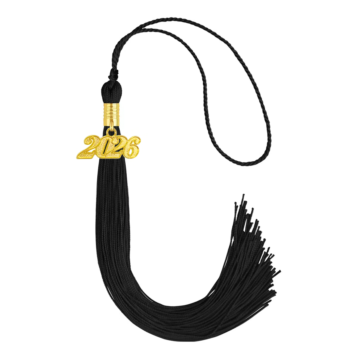 Graduation Tassel Charm 2025 2026 Single Color-CA graduation