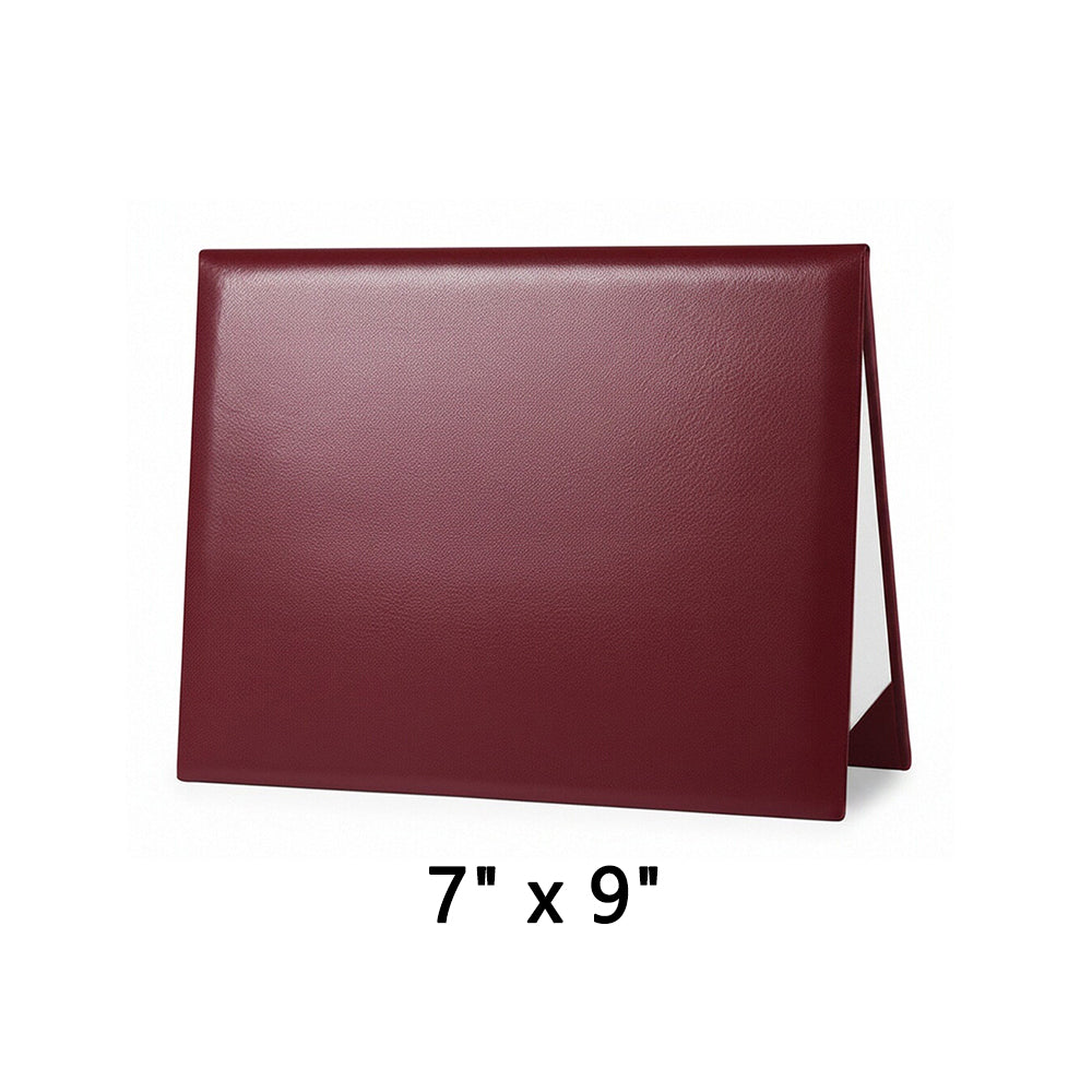 Diploma Cover for Certificate or Documents 7" x 9" (Tent Style)