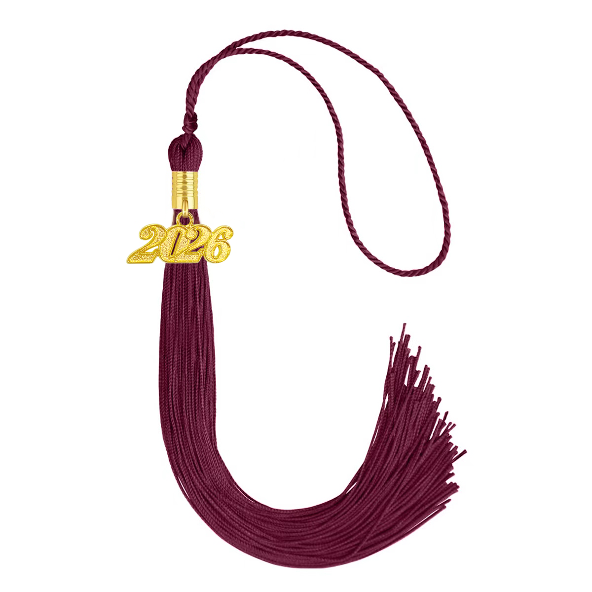 Graduation Tassel Charm 2025 2026 Single Color-CA graduation