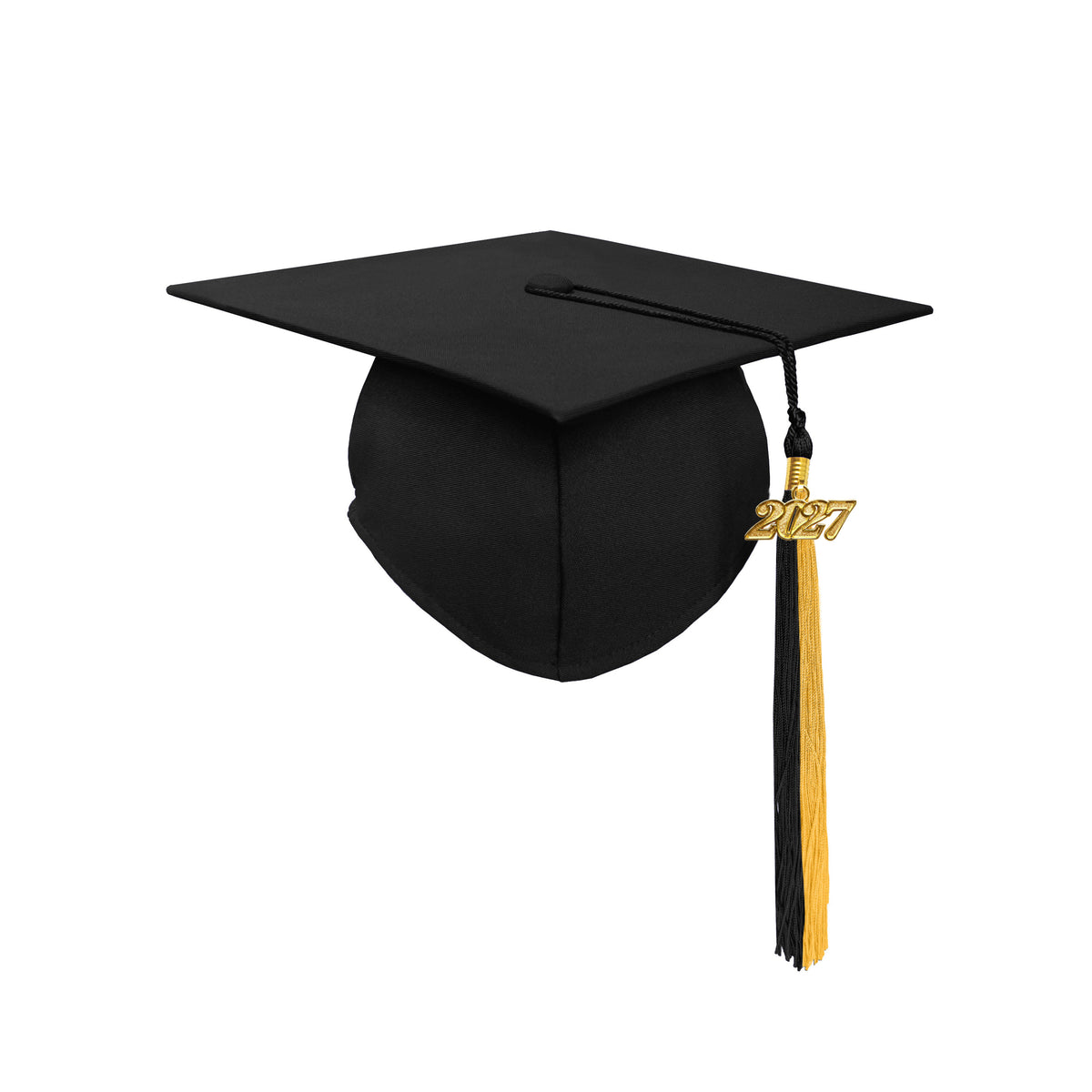 Matte Graduation Cap with Colourful Tassel Charm 2023|2024 for Middle & High School | Bachelor & Master Degree-CA graduation