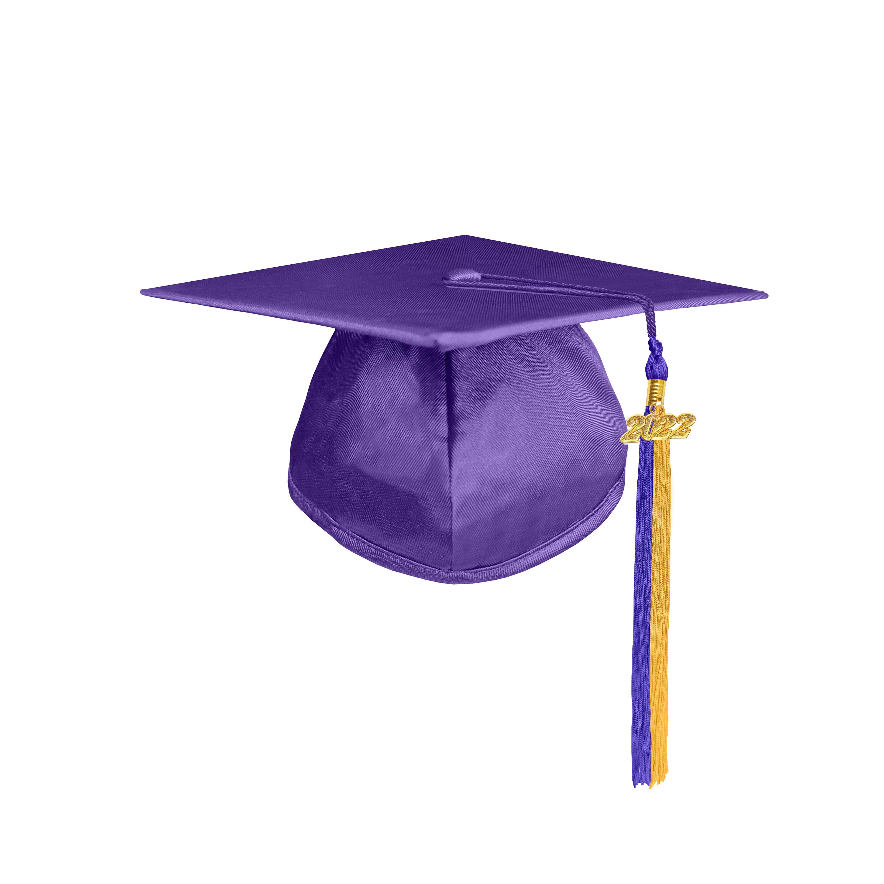 Shiny Graduation Cap with Colourful Tassel Charm 2023|2024 for Middle & High School | Bachelor & Master Degree-CA graduation