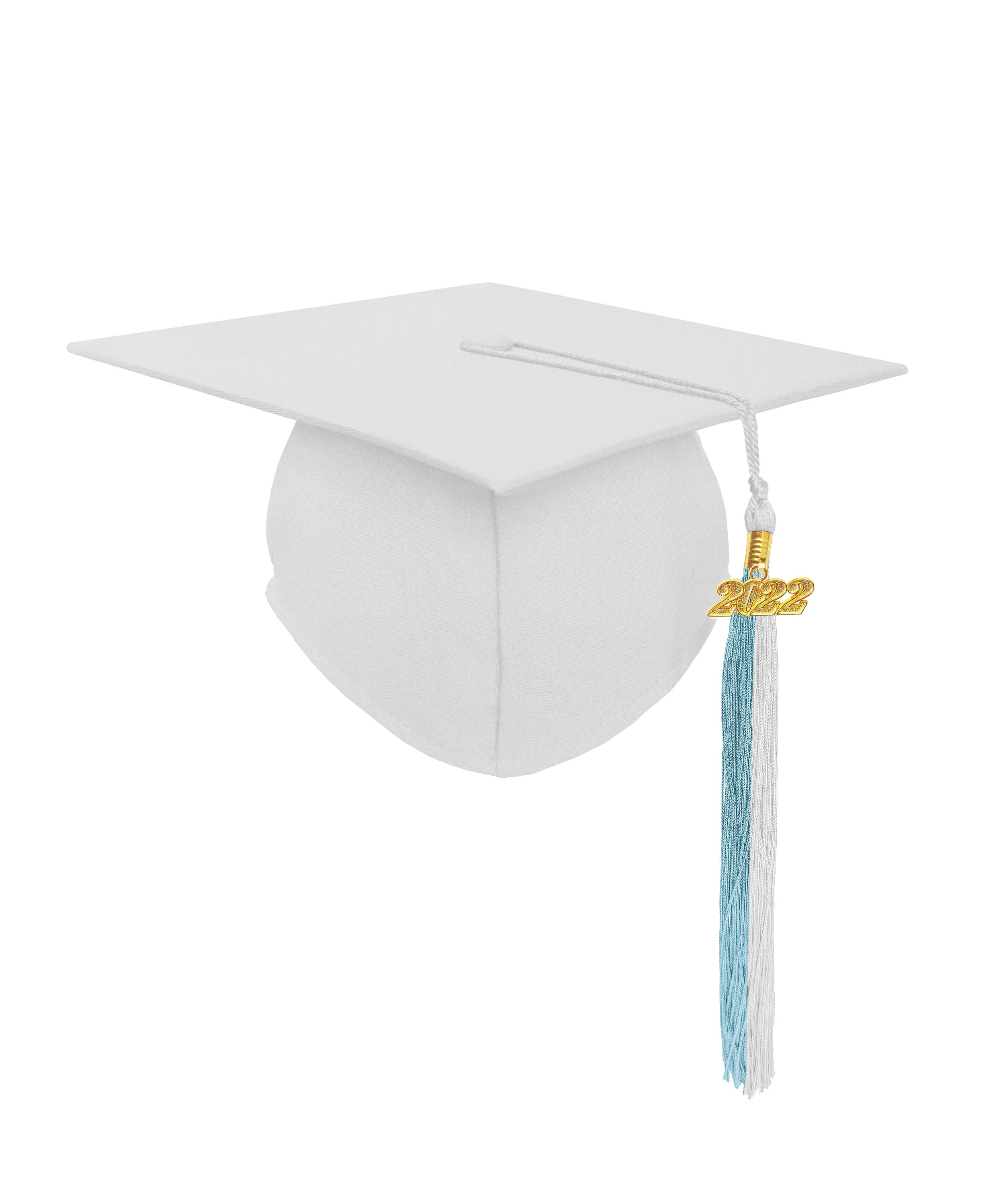 Matte Graduation Cap with Colourful Tassel Charm 2023|2024 for Middle & High School | Bachelor & Master Degree-CA graduation