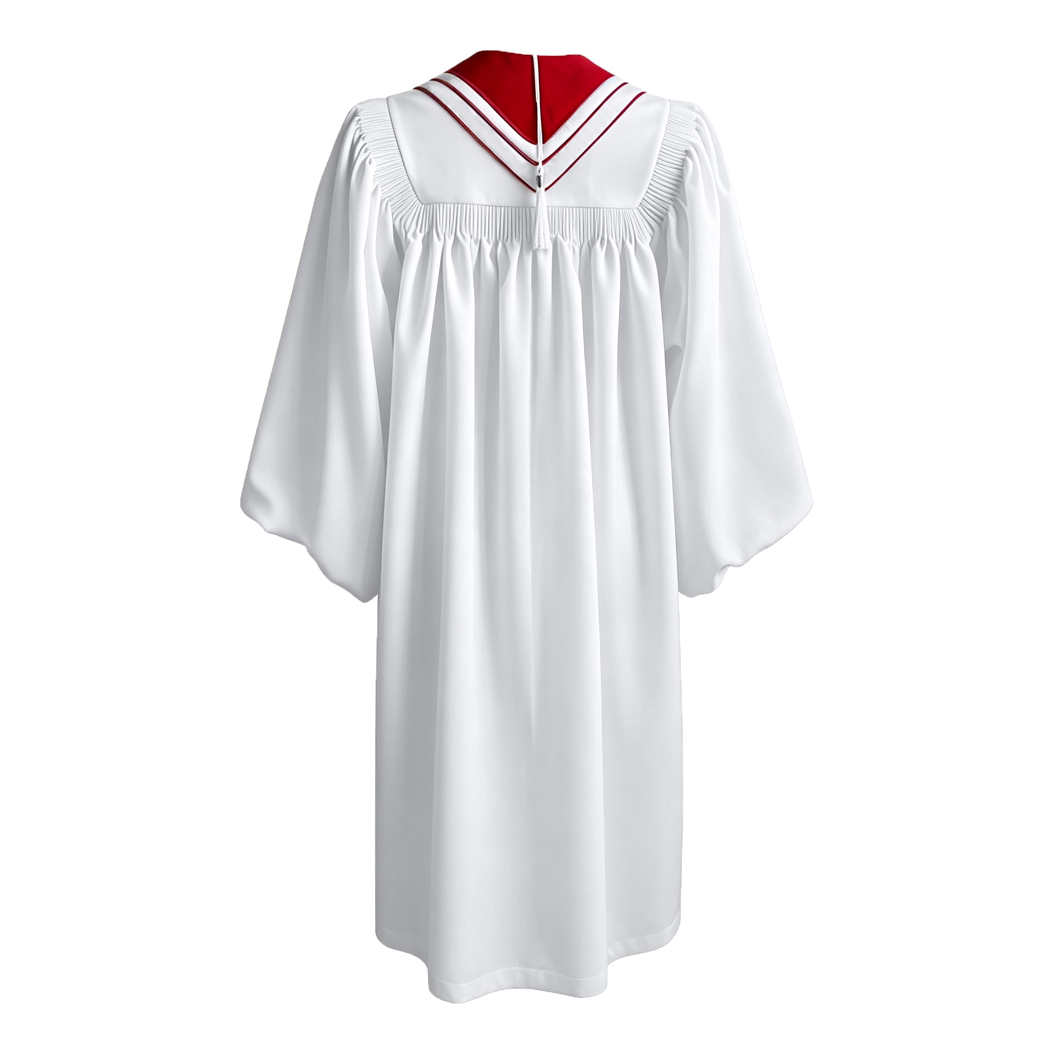 Luxury Clergy Robe with Embroidered Cross | Premium Pastor Ministry Vestment-CA graduation