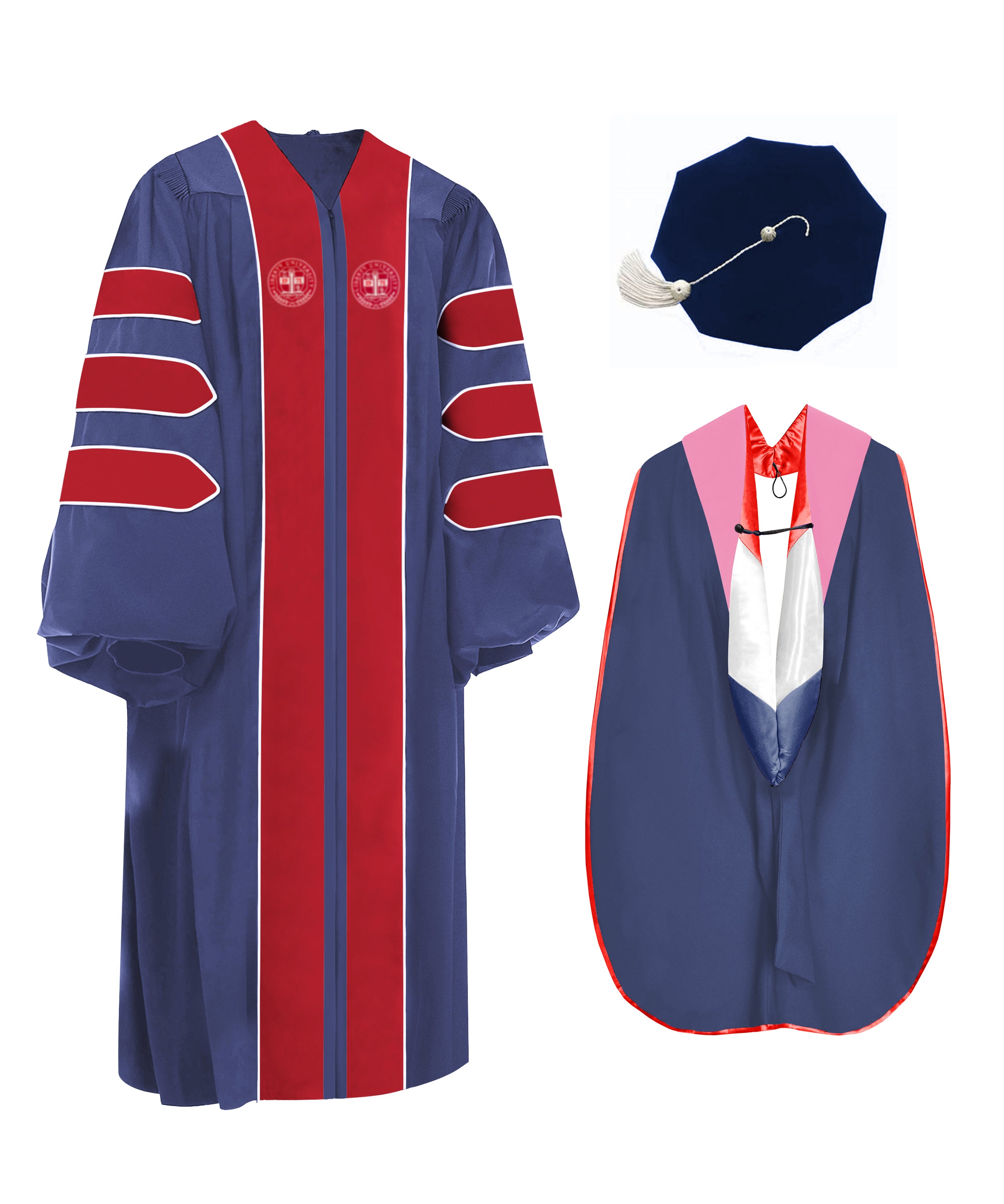 Custom Doctor of Music Education (DME) Regalia – Doctoral Gown, Hood & Tam Set for Graduation-CA graduation