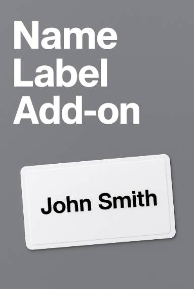 Alpha Pack — School Bulk Ordering Name Label Add-on-CA graduation