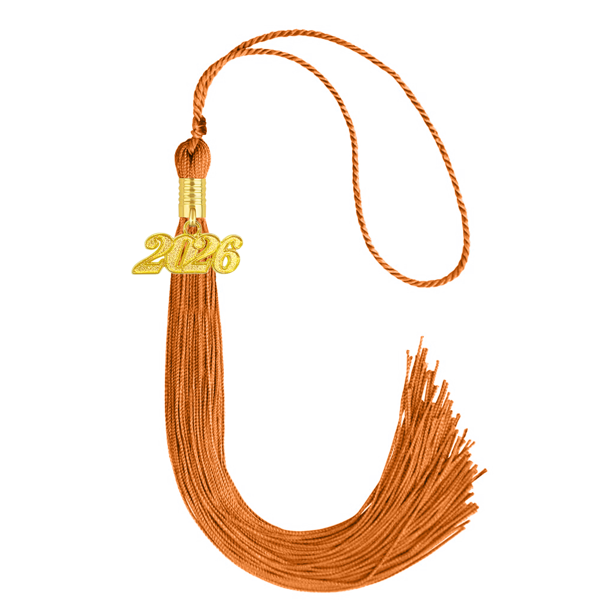 Graduation Tassel Charm 2025 2026 Single Color-CA graduation