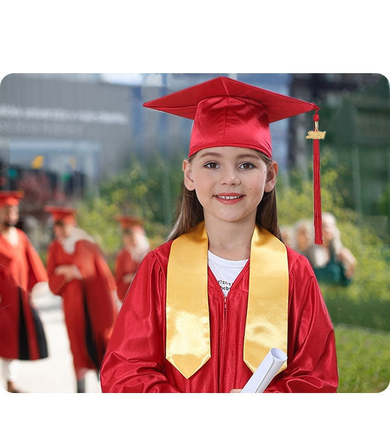 Elementary School Graduation Caps and Gowns-CA graduation