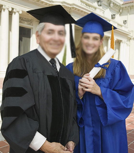 Academic Regalia for Faculty-CA graduation