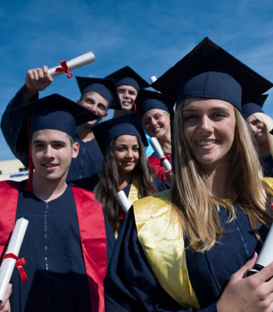 High School Graduation Caps and Gowns-CA graduation