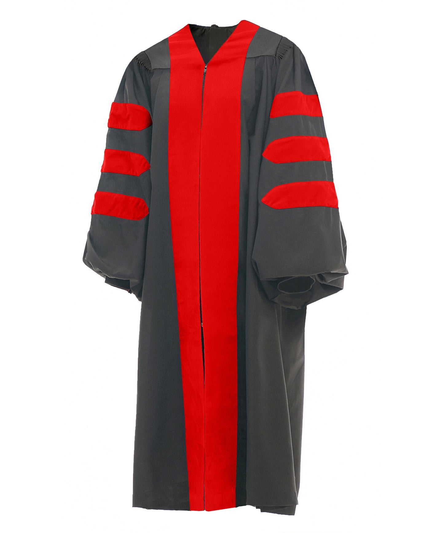 Deluxe Doctoral/PHD Graduation Gown NO piping-CA graduation