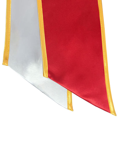 Customized Mixed Flag Graduation Stoles Embroidery Sashes for Study Aboard Students Order at least 20 pieces-CA graduation