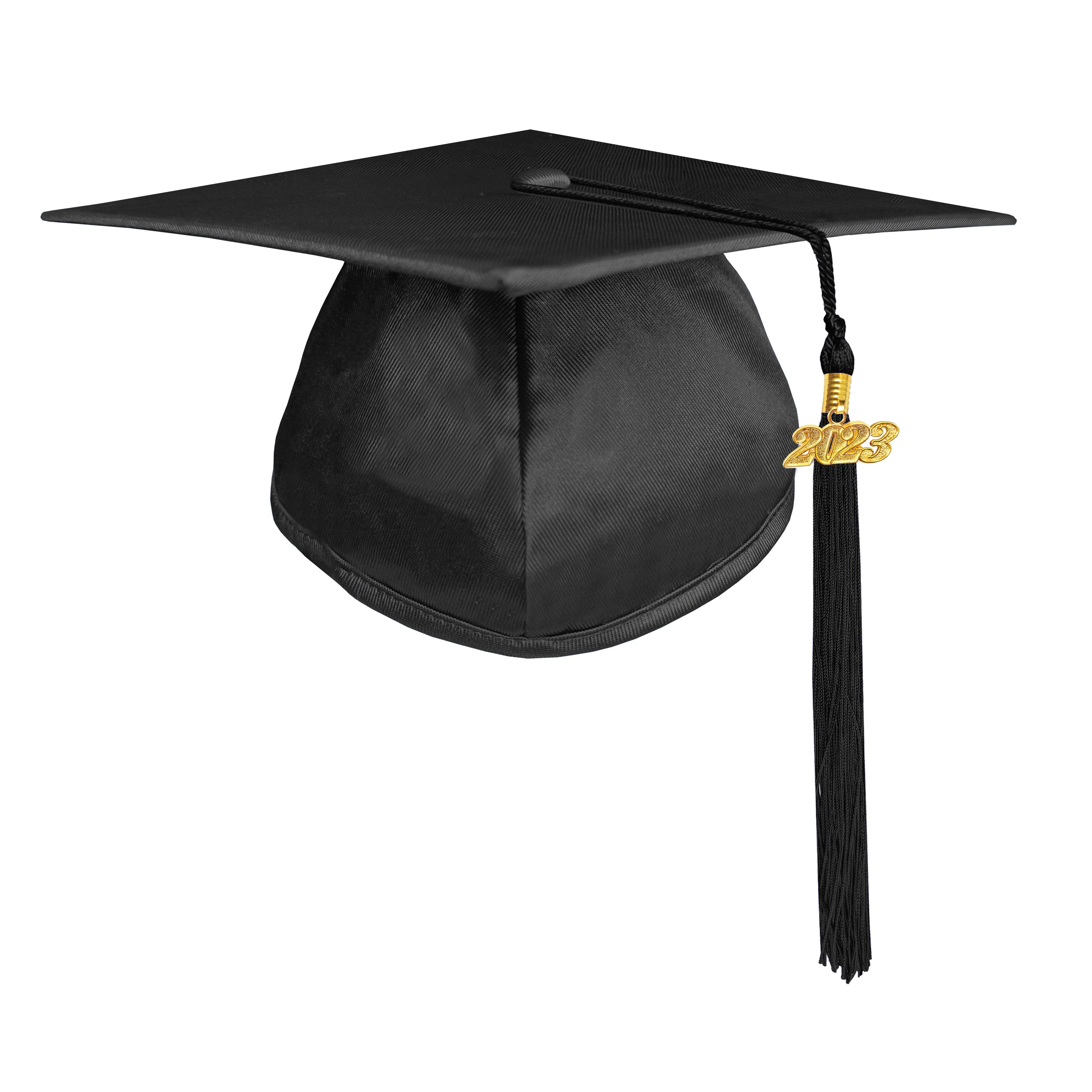 Shiny Graduation Gown & Cap with Tassel Charm 2023|2024 for Middle & High School | Bachelor Degree-CA graduation
