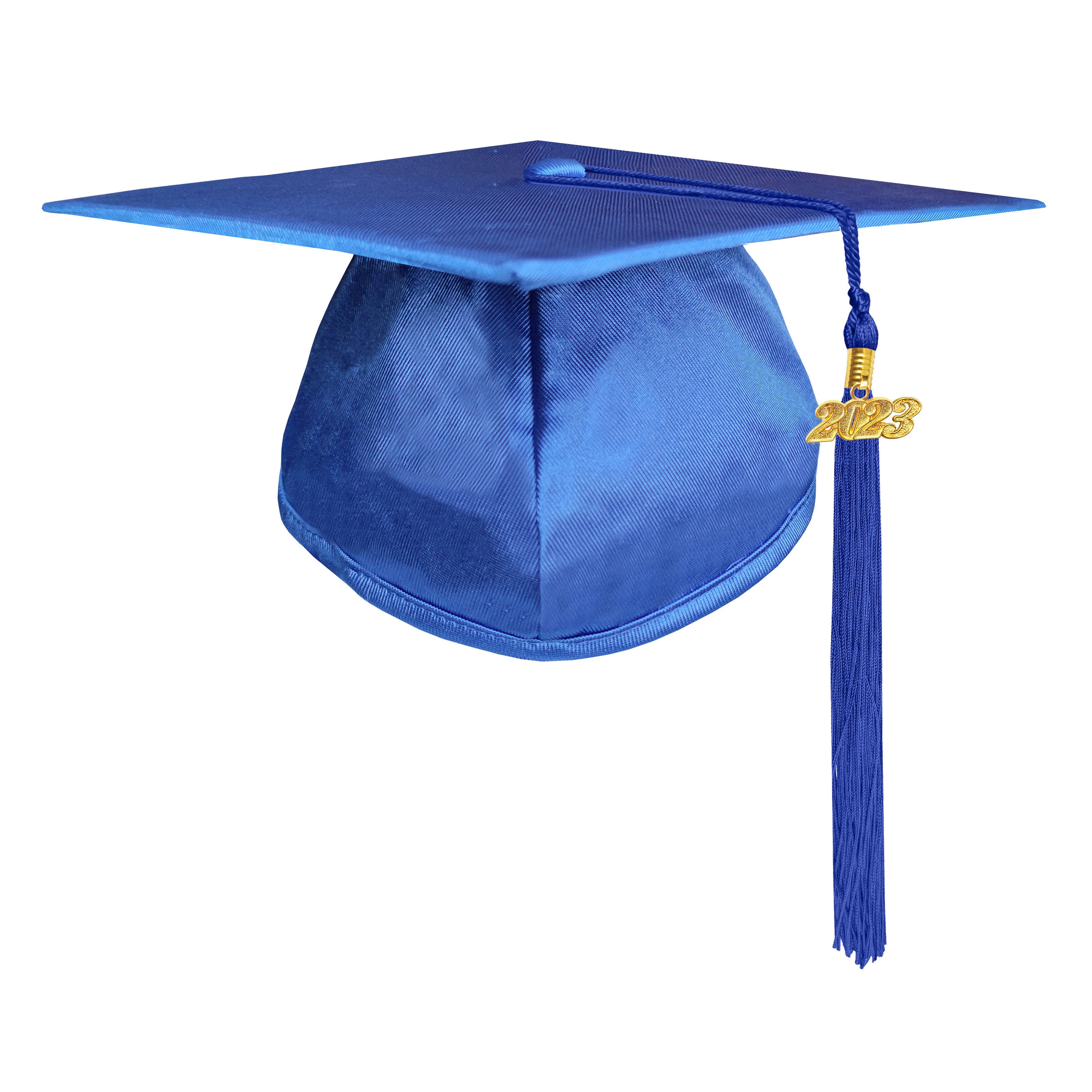 Shiny Graduation Gown & Cap with Tassel Charm 2023|2024 for Middle & High School | Bachelor Degree-CA graduation