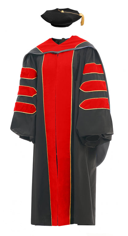 Deluxe Doctoral Graduation Gowns and Hoods