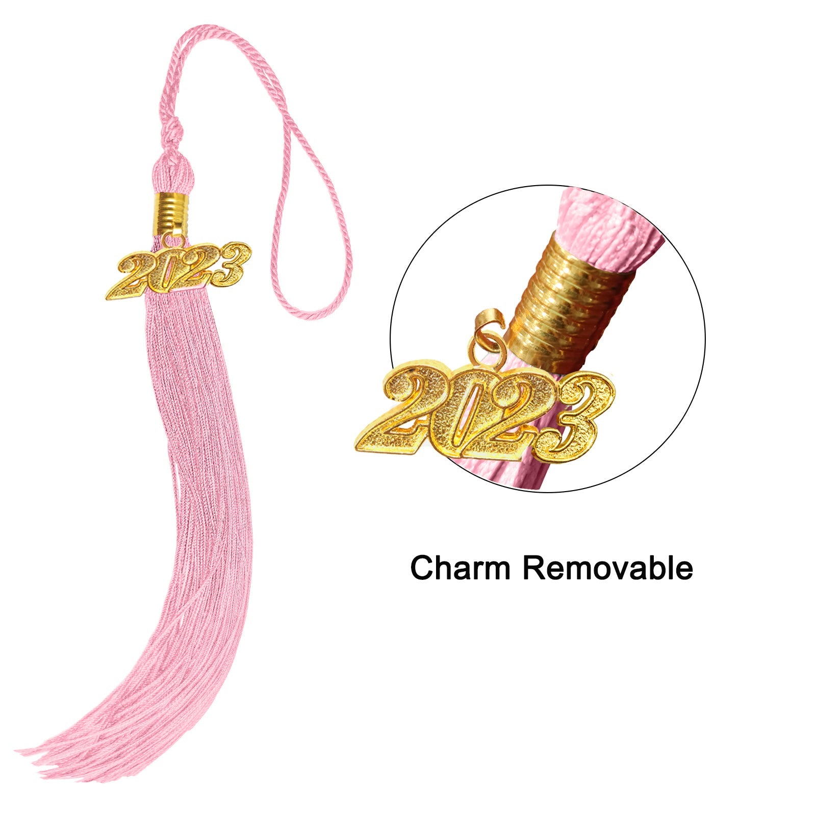 Shiny Graduation Cap with Graduation Tassel Year Charm Date for Home School | Preschool | Kindergarten-CA graduation