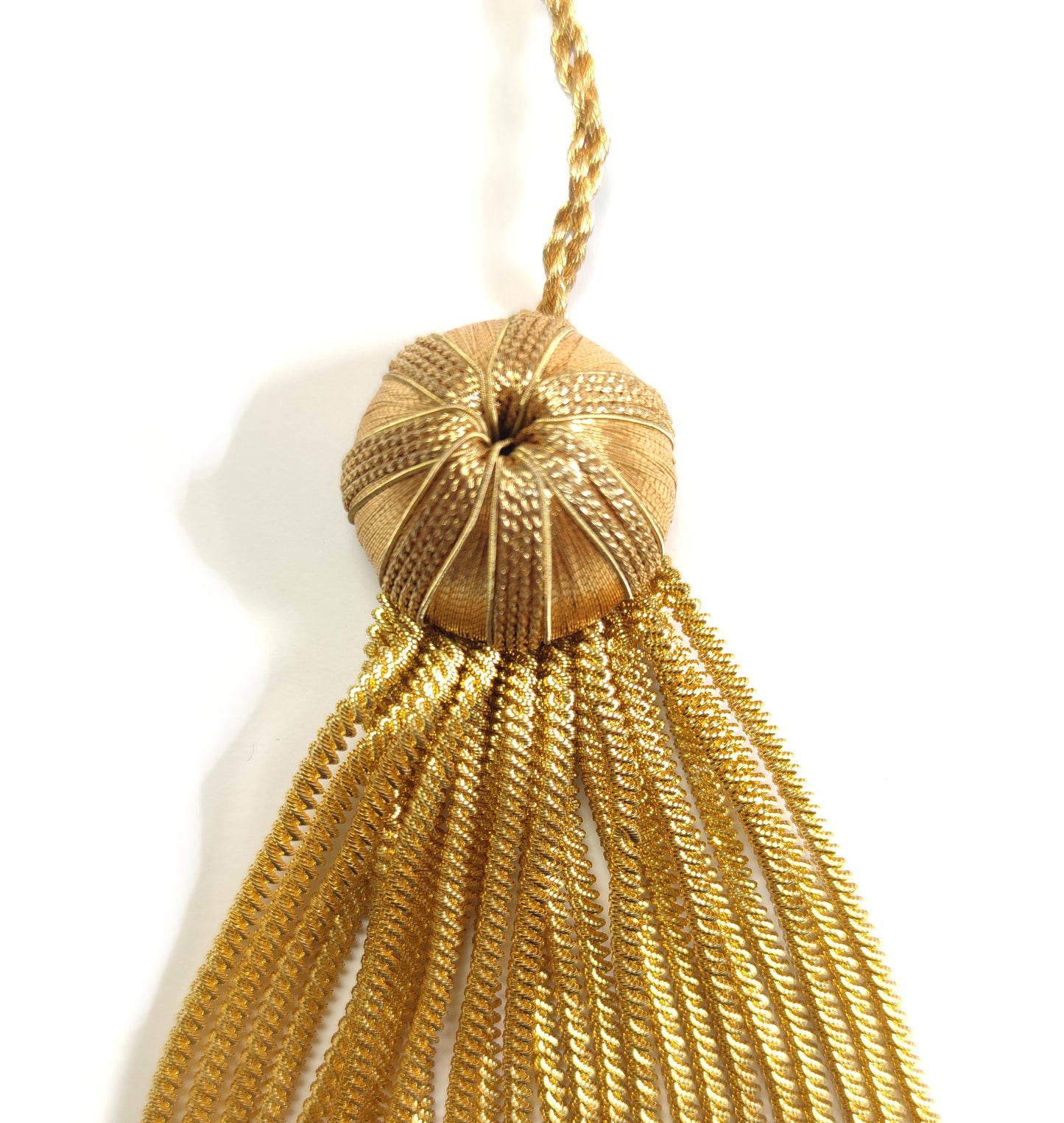 Deluxe Doctoral Graduation Tam with Gold Bullion Tassel in Various Colors and Styles (4/6/8 Sided)-CA graduation