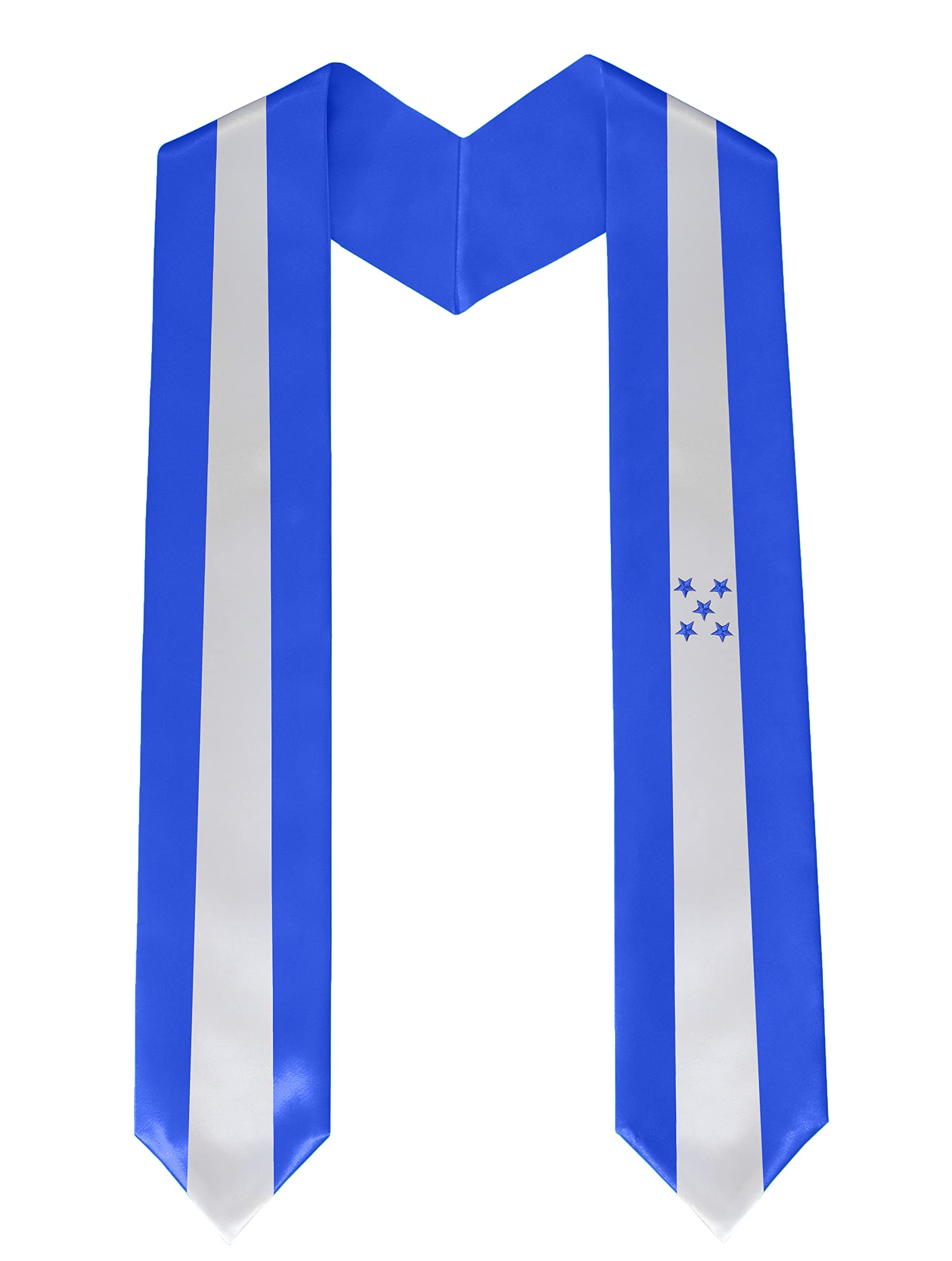 National Flag Graduation Stole 72” for International Students Unisex-CA graduation