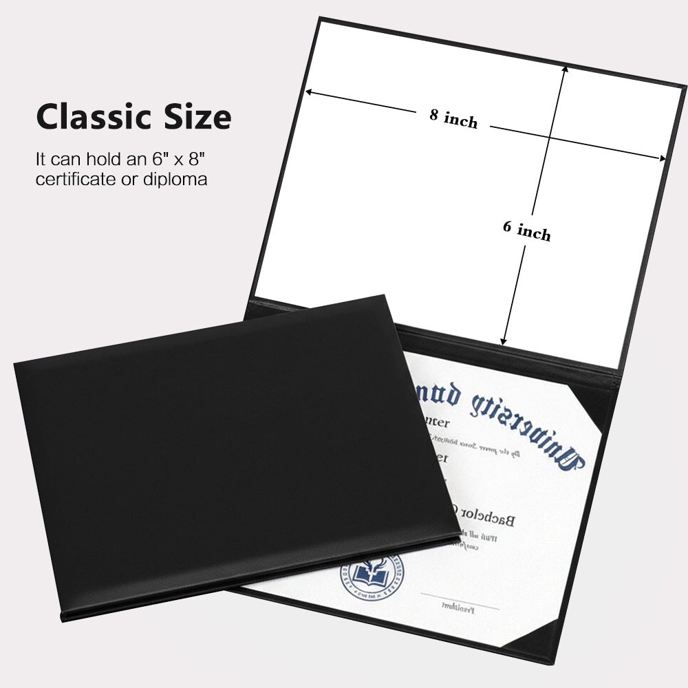 Diploma Cover for Certificate or Documents 6" x 8" (Tent Style)