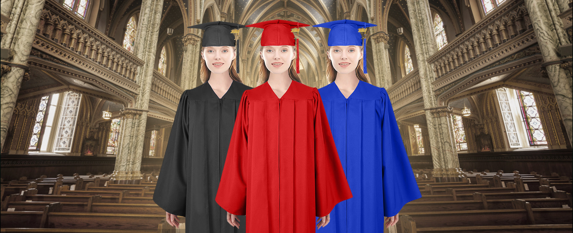 Custom Doctoral Graduation Tam, Gown & Hood Package Doctorate Regalia –  Gradshop