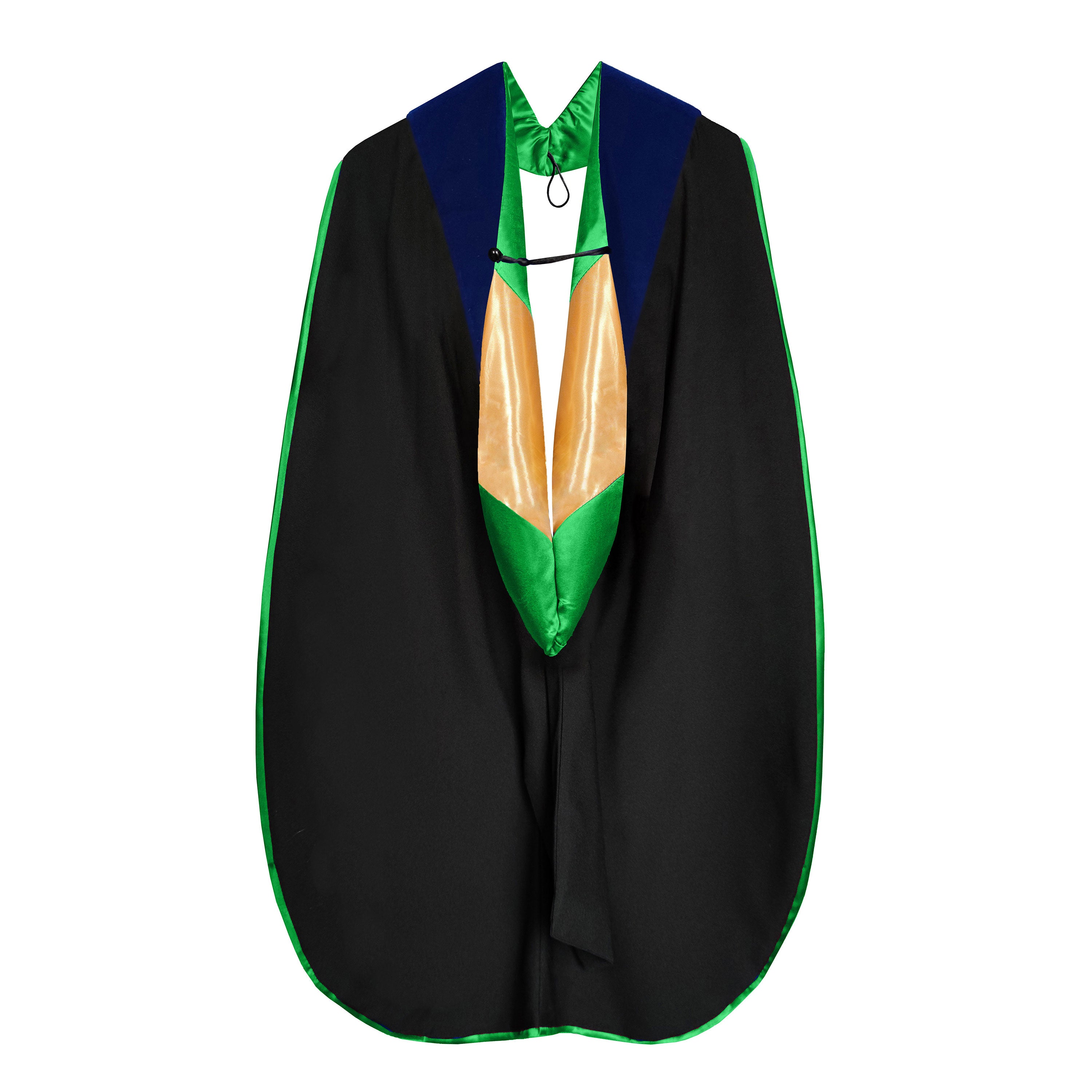 Classic Doctoral Graduation Hood for Various Degrees and Schools-CA graduation