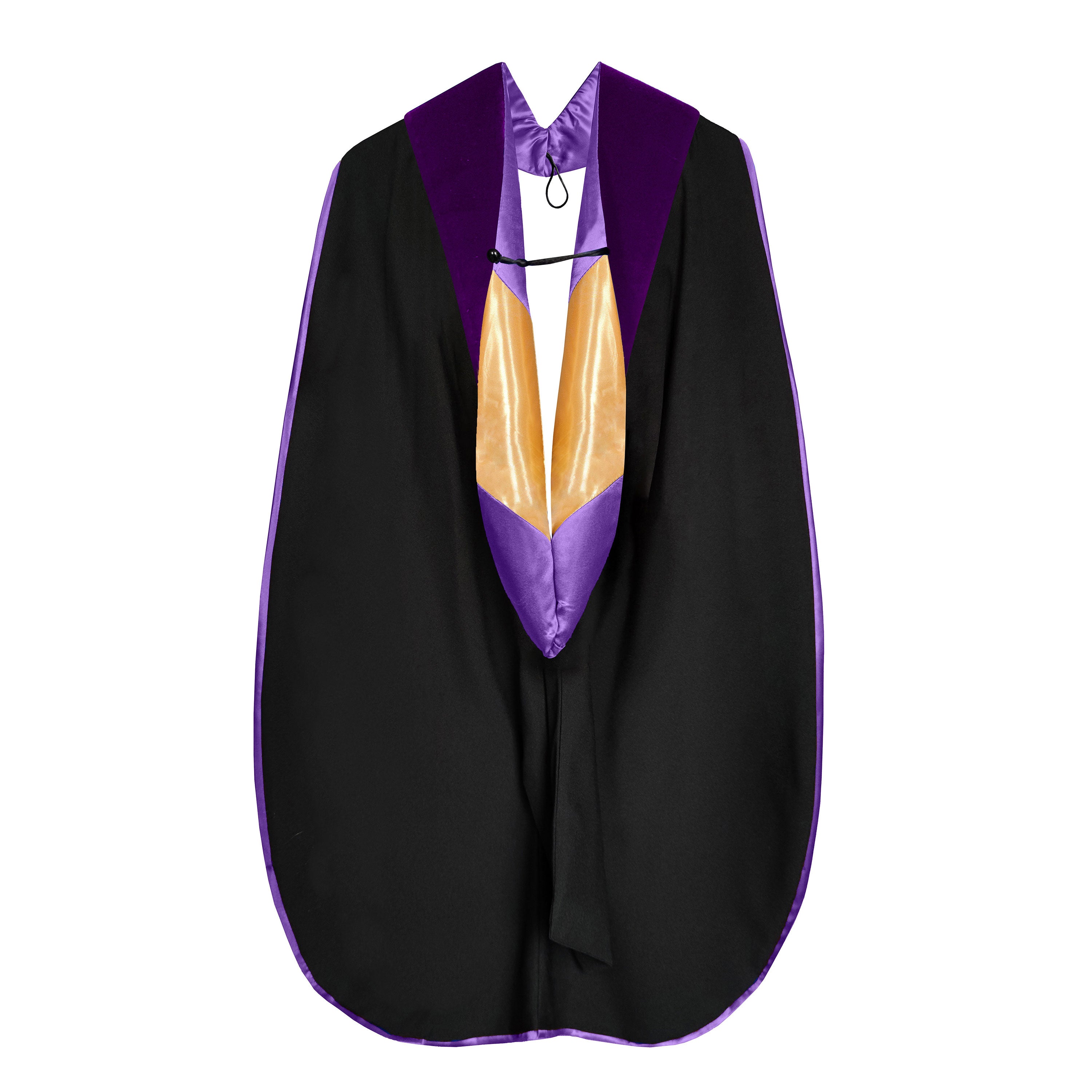 Classic Doctoral Graduation Hood for Various Degrees and Schools-CA graduation