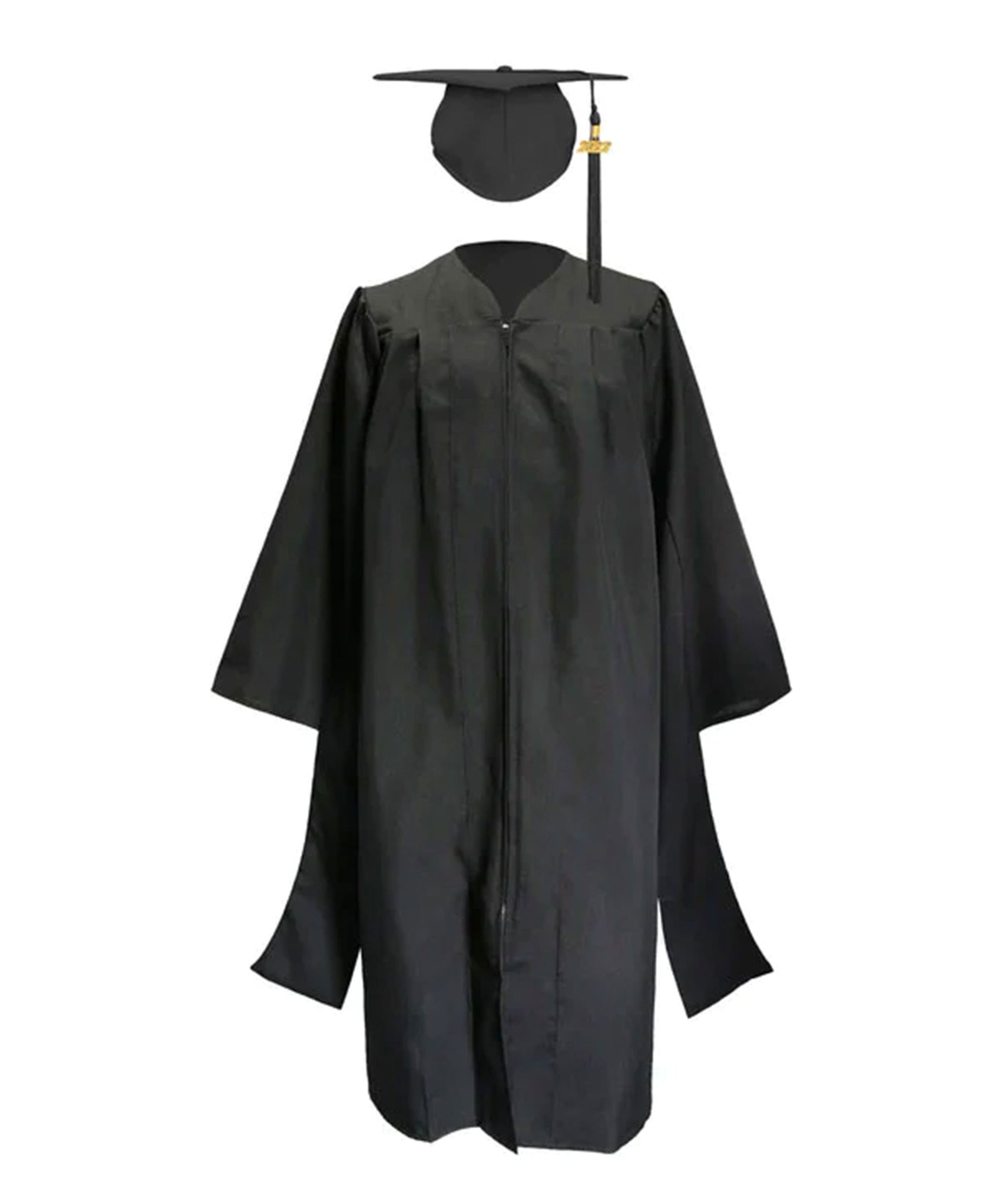 Classic Master Graduation Gown Cap with Tassel Charm 2024 2025