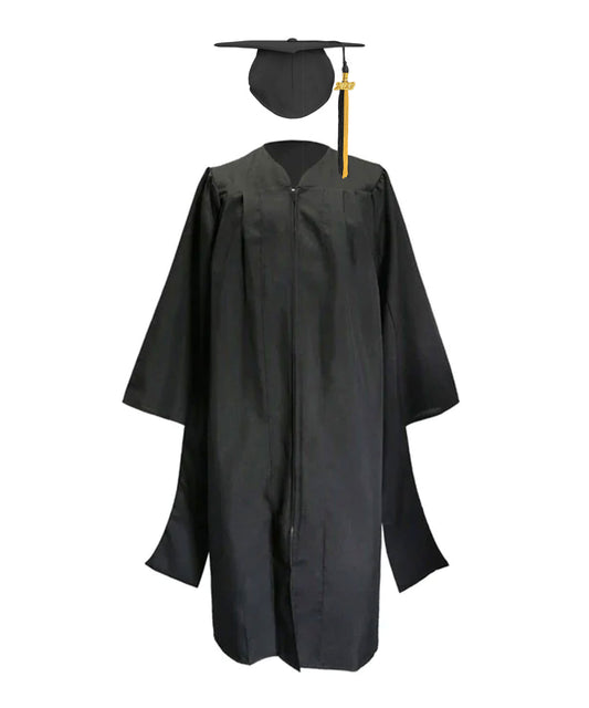 Classic Master Graduation Gown Cap with colourful Tassel Charm 2023|2024 | university regalia-CA graduation