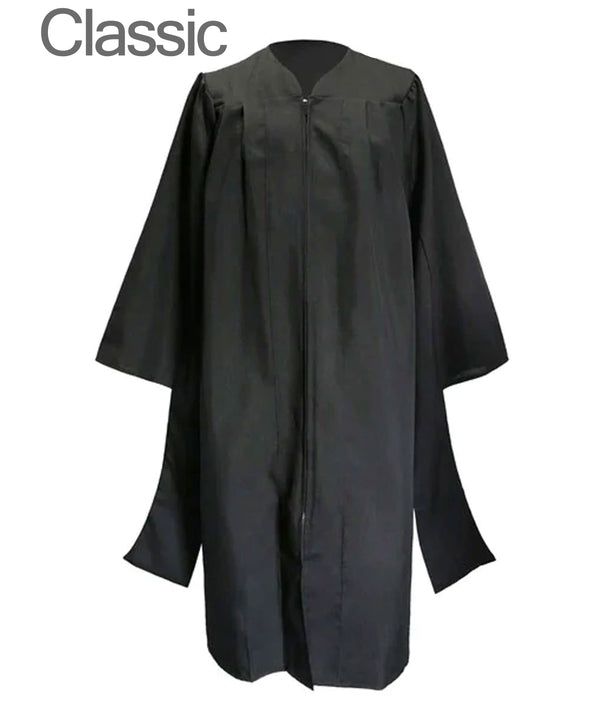 Classic Master Graduation Gown | University Gown | University Regalia ...
