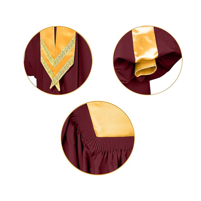 Unisex Deluxe Choir Robe Church Robes | Modern Choir Robes | Choir ...