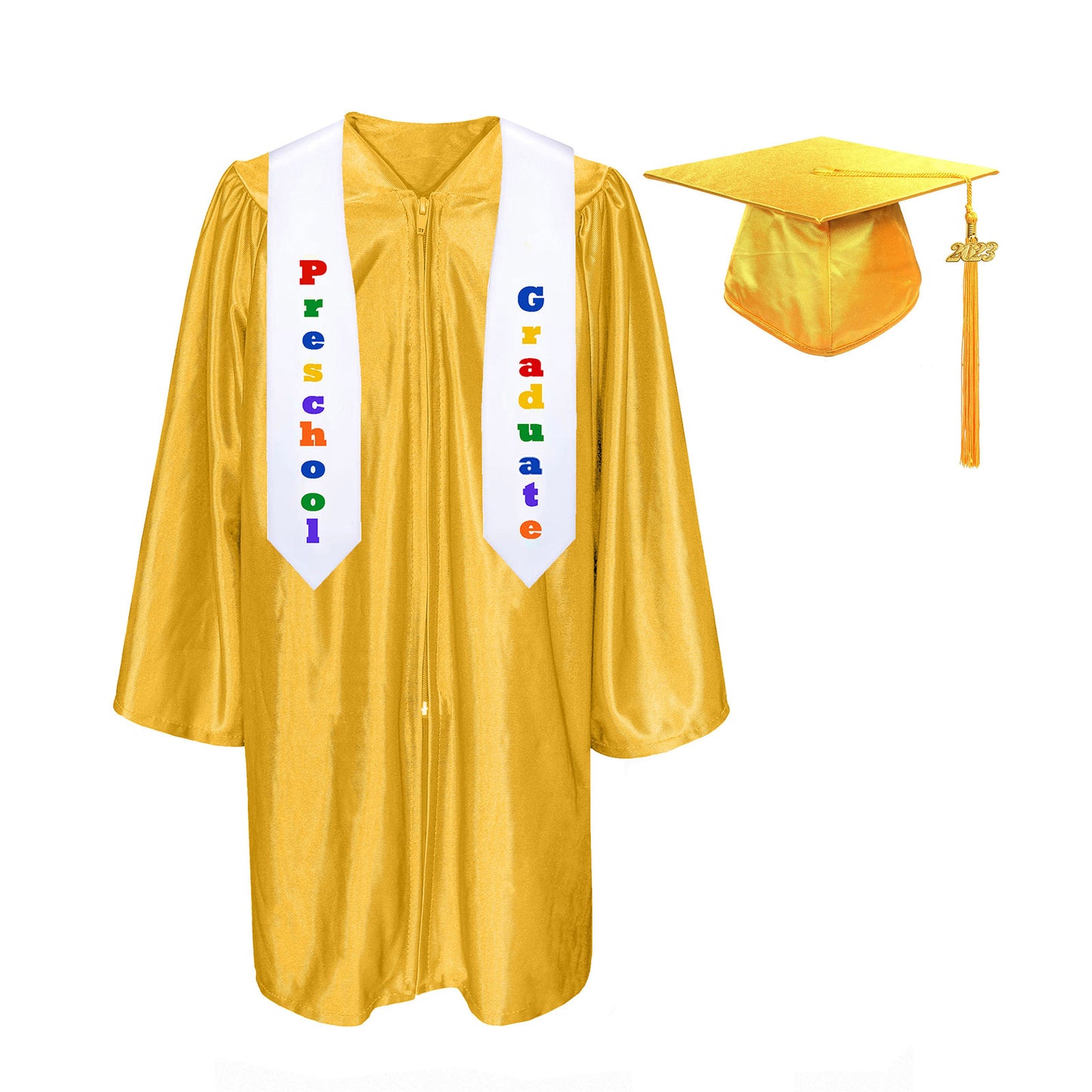 Preschool Kids Graduation Gowns Kindergarten Graduation Uniform Gowns And Caps-CA graduation