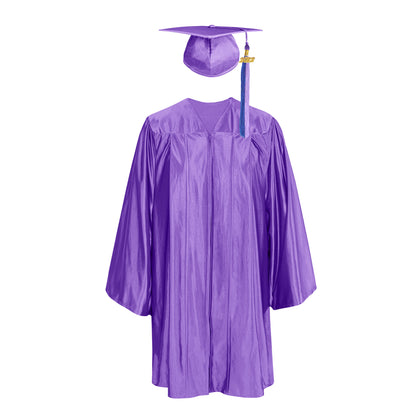 Shiny Kids Graduation Gown & Cap Coloured Tassel Charm for Home School|Preschool|Kindergarten | Preschool-CA graduation