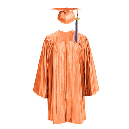 Shiny Kids Graduation Gown & Cap Coloured Tassel Charm for Home School|Preschool|Kindergarten | Preschool-CA graduation