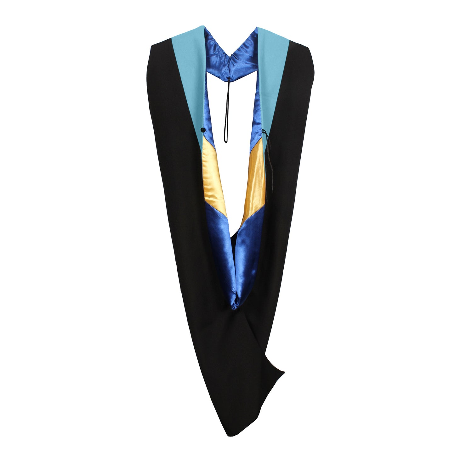 Deluxe Master Graduation Gown Cap with Tassel & Master Graduation Hood in Various Color-CA graduation