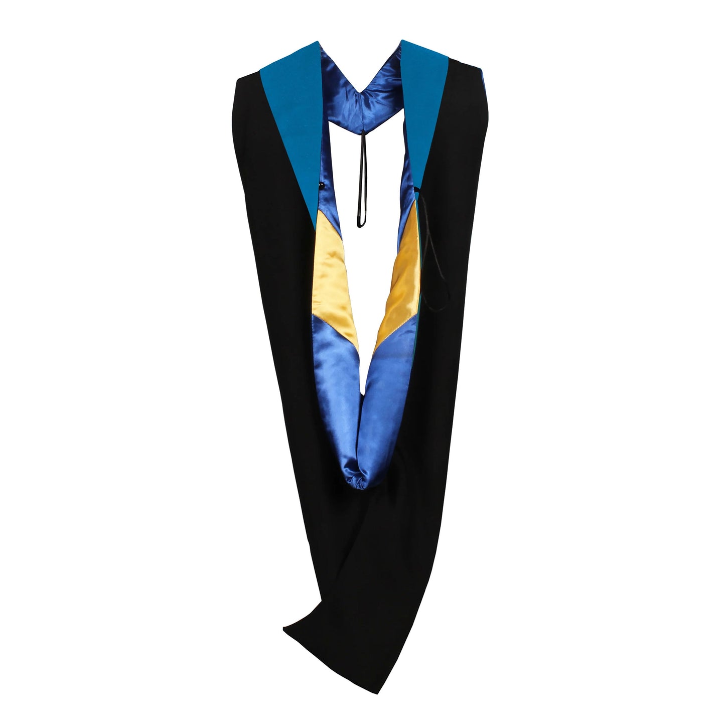 Classic Master Graduation Gown And Colorful tassel Caps & Master Graduation Hood in Various Color-CA graduation