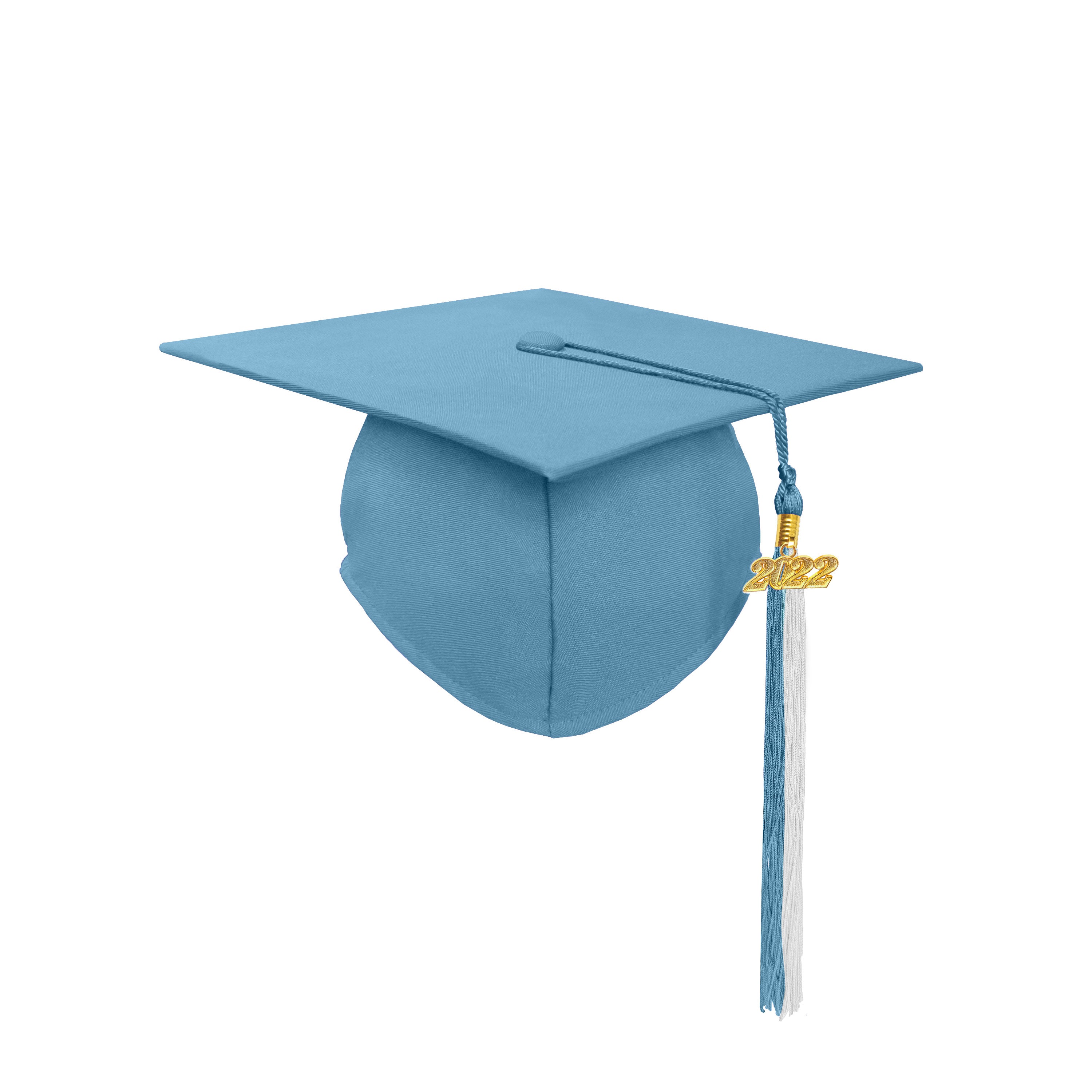 Matte Graduation Cap with Colourful Tassel Charm 2023|2024 for Middle & High School | Bachelor & Master Degree-CA graduation