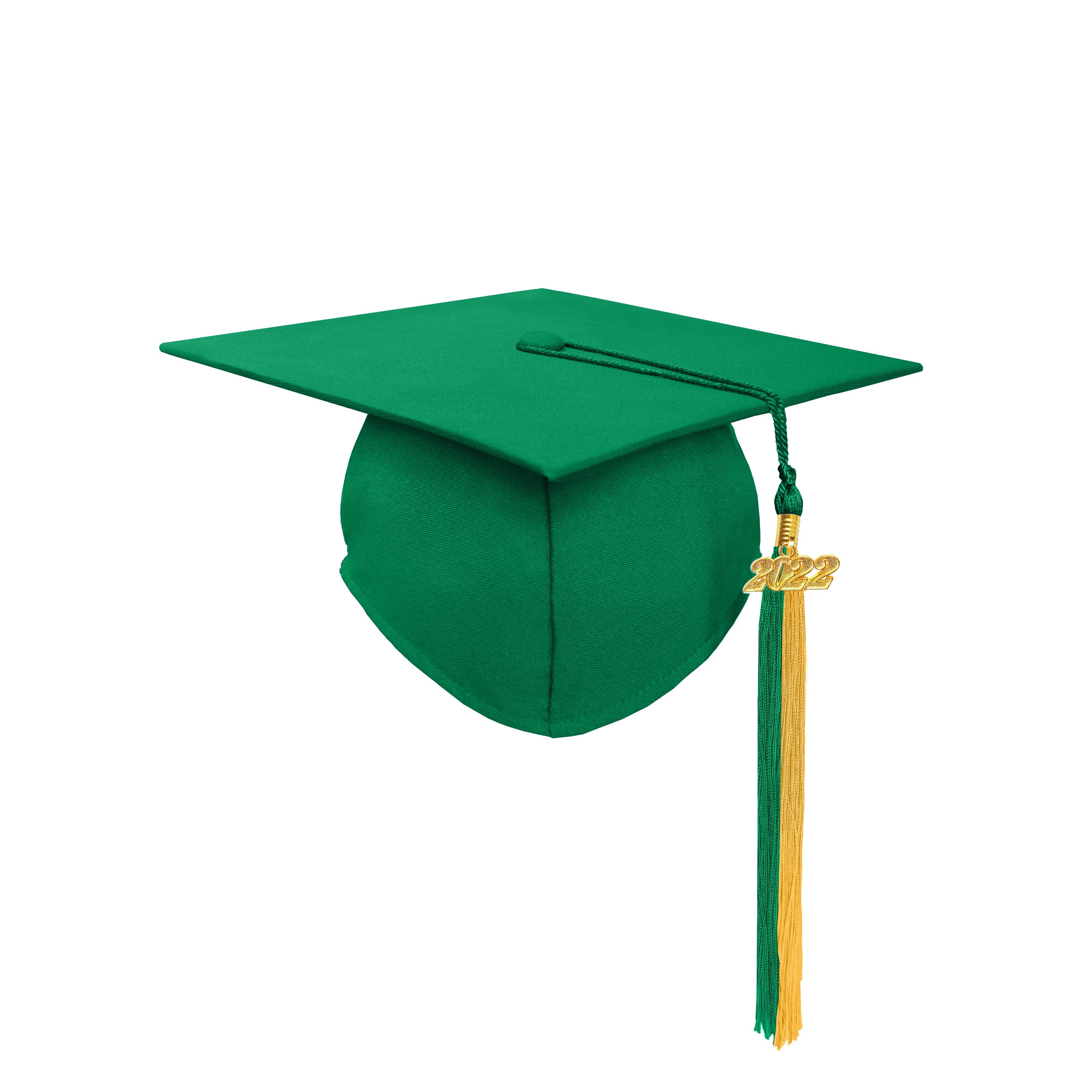 Matte Graduation Cap with Colourful Tassel Charm 2023|2024 for Middle & High School | Bachelor & Master Degree-CA graduation