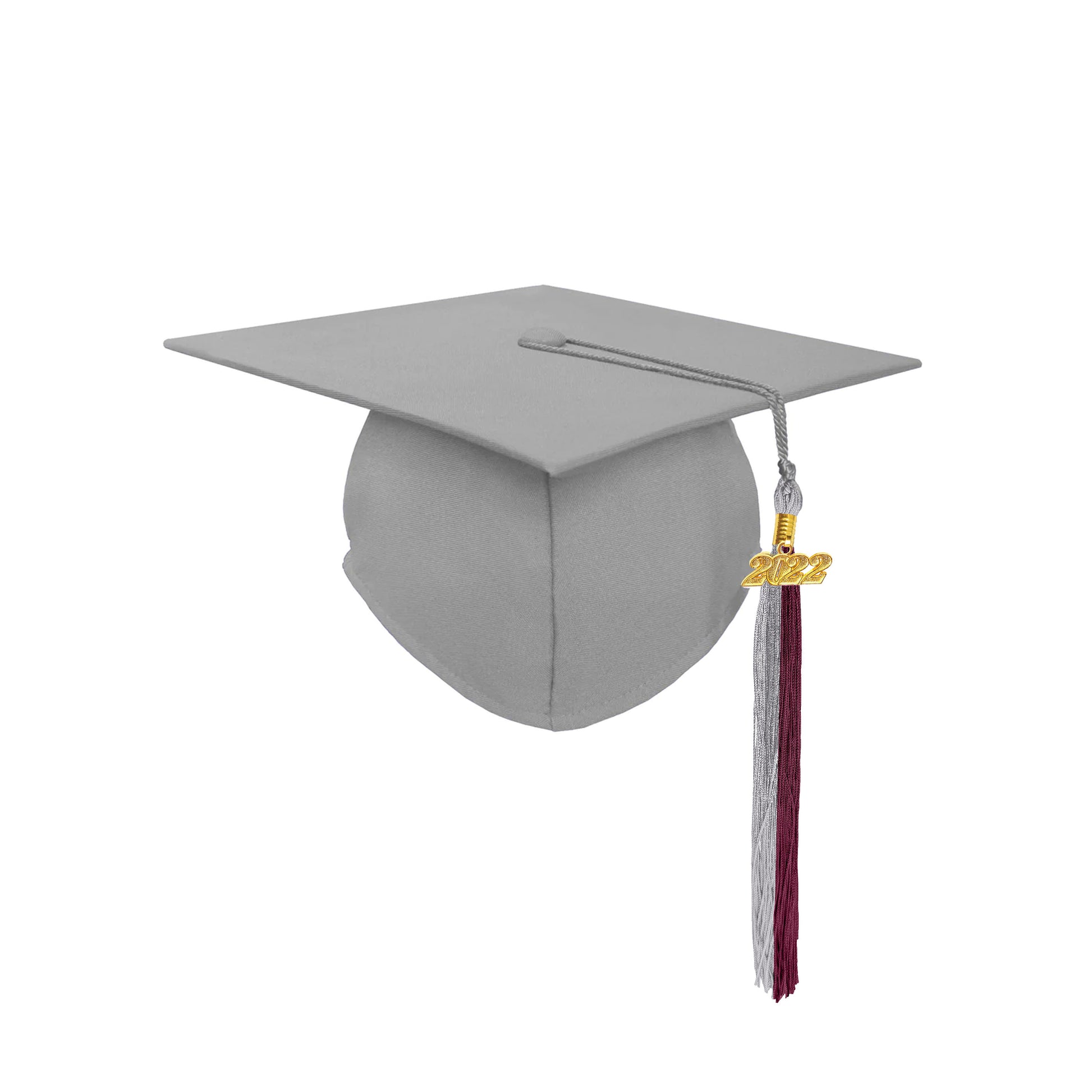 Matte Graduation Cap with Colourful Tassel Charm 2023|2024 for Middle & High School | Bachelor & Master Degree-CA graduation