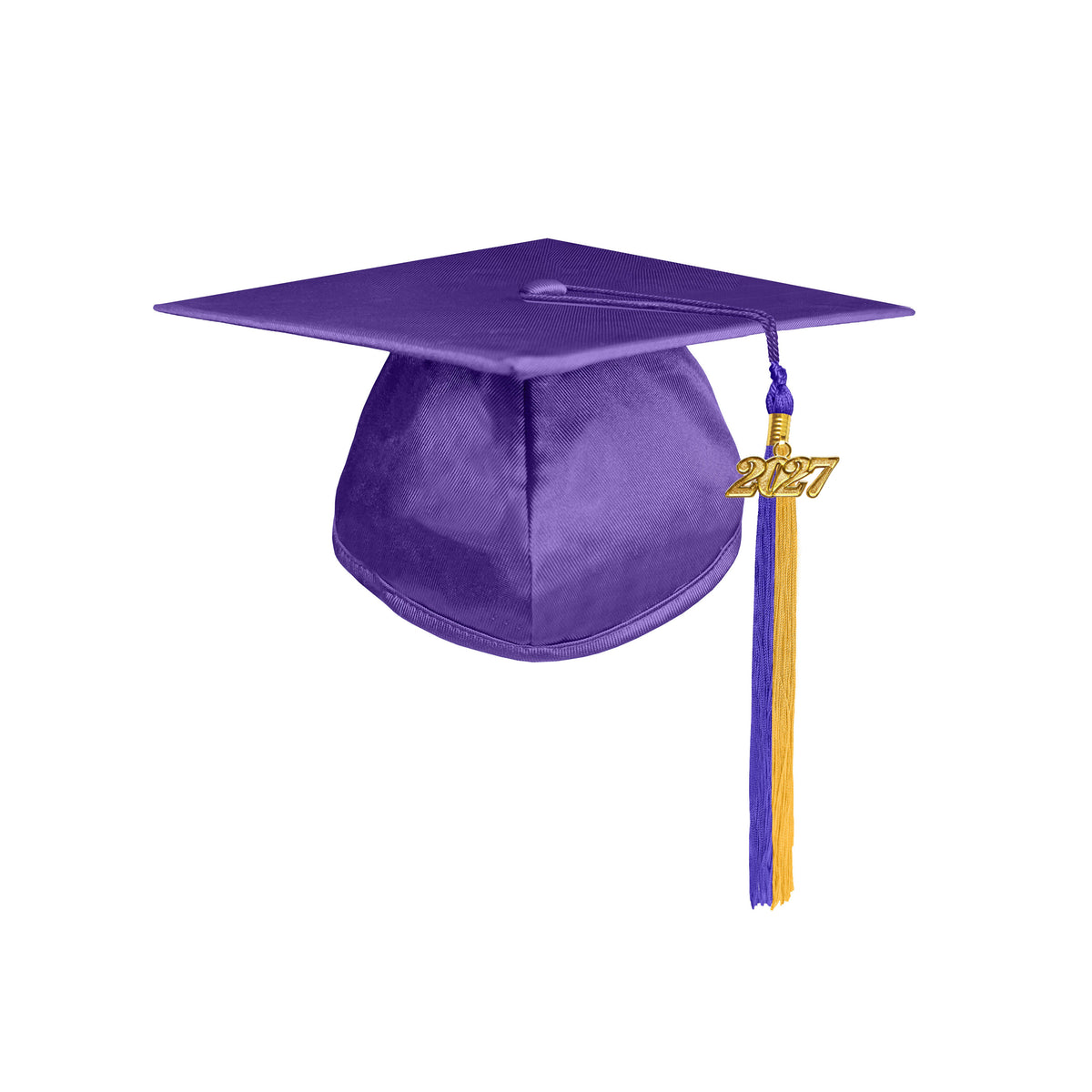 Shiny Graduation Cap with Colourful Tassel Charm 2023|2024 for Middle & High School | Bachelor & Master Degree-CA graduation