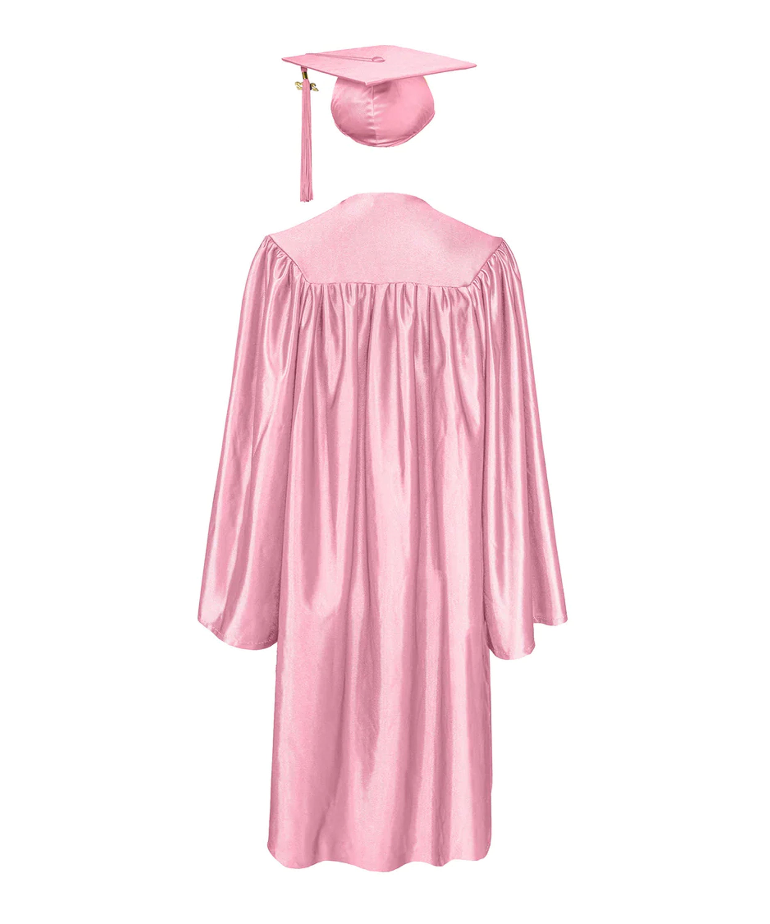 Shiny Graduation Gown & Cap with Tassel Charm 2023|2024 for Middle & High School | Bachelor Degree-CA graduation