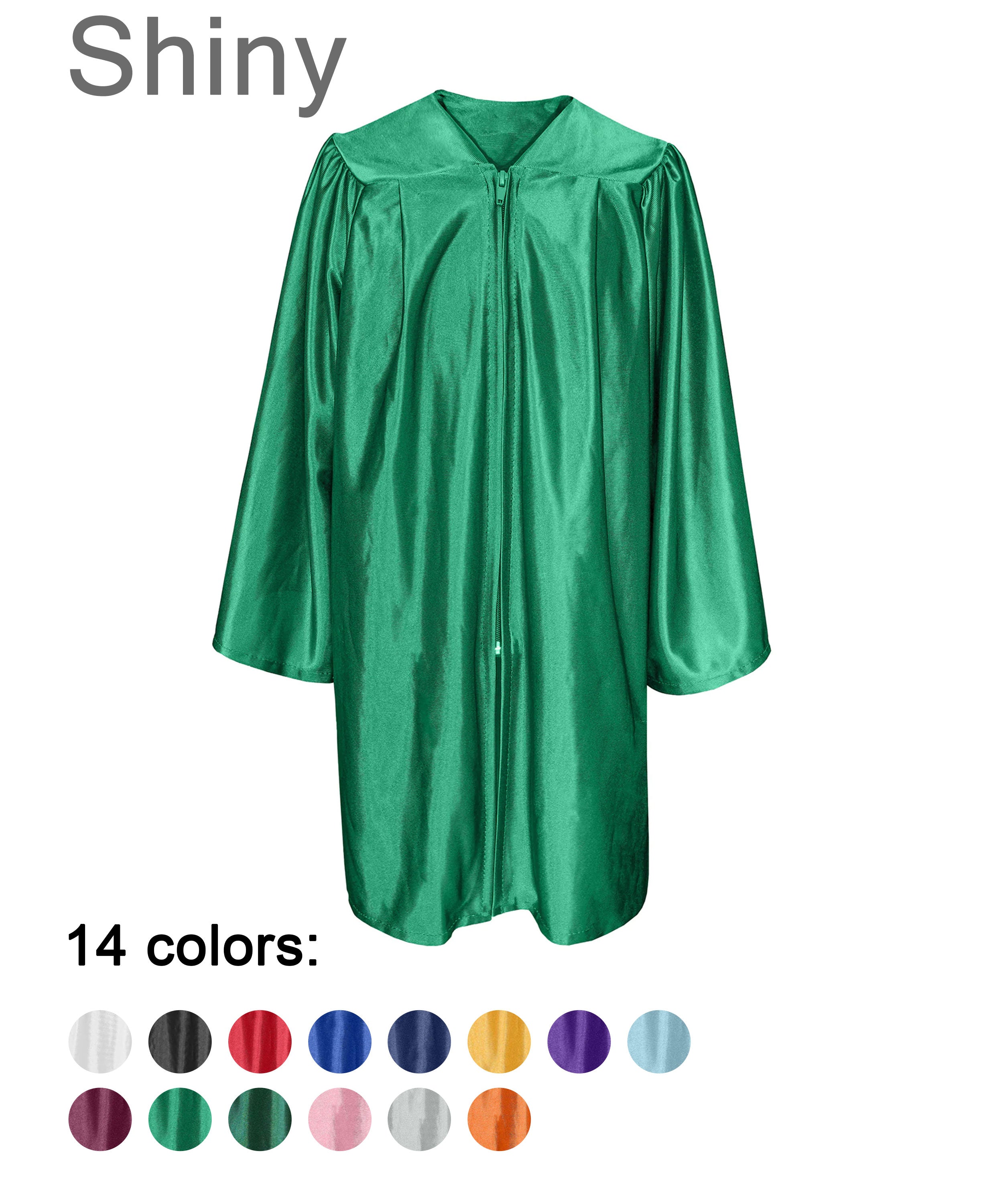 Shiny Graduation Gown | Choir Robes | Judge Robe | Costume for Kids ...