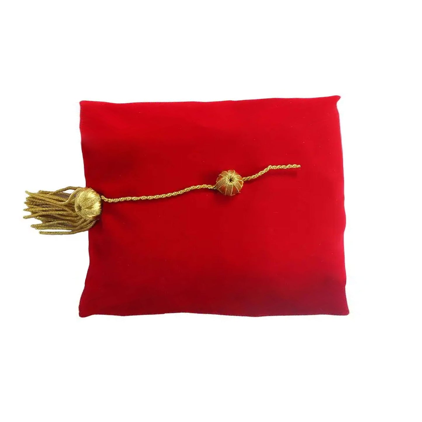 Deluxe Doctoral Graduation Tam with Gold Bullion Tassel in Various Colors and Styles (4/6/8 Sided)-CA graduation