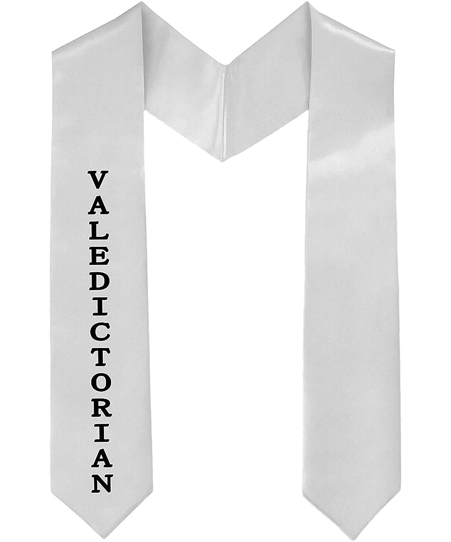 Adult Embroidery Graduation Honor Stole 60” Unisex in Various Colors-CA graduation