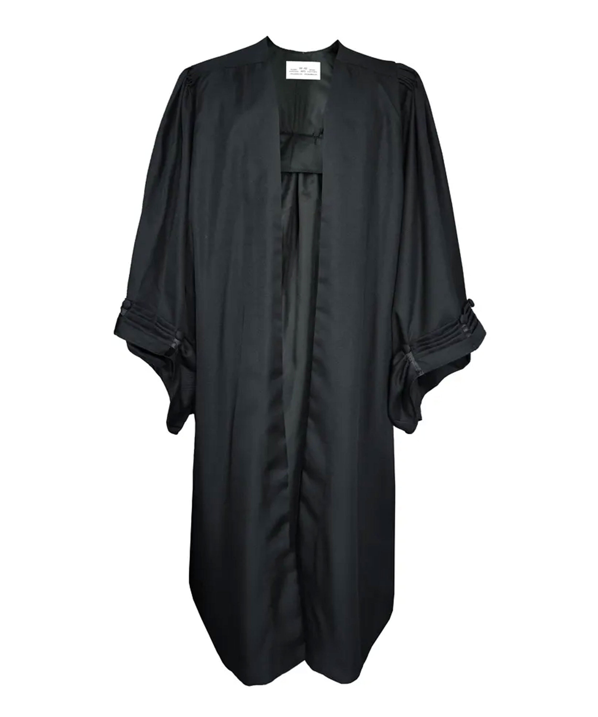 Traditional Adult Counsel Barrister Gown | Lawyer Gown - CA Graduation \u2013 CA graduation
